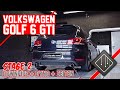 VW Golf 6 GTI | Chiptuning Stage 2 & Downpipe | Dyno - Autobahn 100-200 km/h | mcchip-dkr
