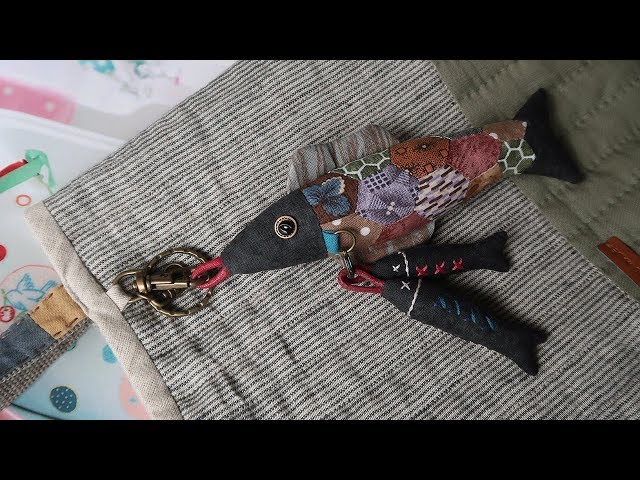 퀼트 물고기인형 열쇠고리 만들기 │ Hand Quilt Toy │  How To DIY Craft Tutorial