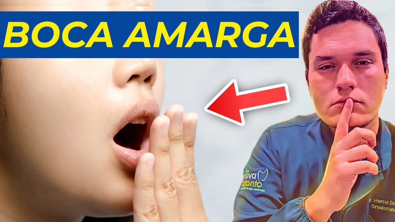 GOSTO AMARGO NA BOCA: O QUE PODE SER? - YouTube