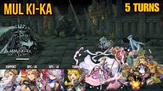 Another Eden Mul Ki-Ka Superboss Guide - 5 Turn Off-Meta Clear (Yipha AS, Sesta AS, Shigure ES)
