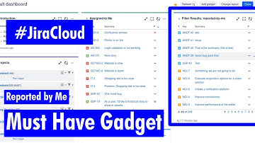 Jira Cloud - Must have gadget for default dashboard