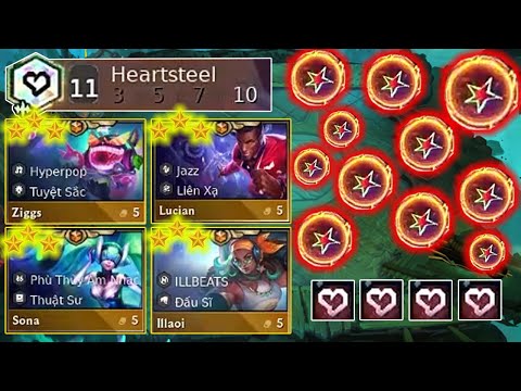 Trận Đấu Cực Mãn Nhãn Của Vua Heartsteel , 10 Hearsteel 5 Tiền 3 Sao