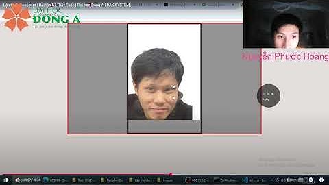 Môn Javascript | Bài tập 4 | Nguyễn Phước Hoàng | IT24M | Đại Học Đông Á | ThầyTuấn