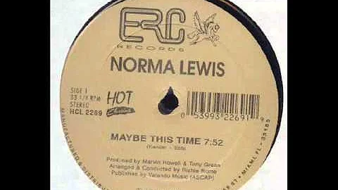 Maybe This Time - Norma Lewis (1983)