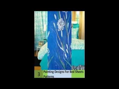 painting-designs-for-bed-sheets-patterns