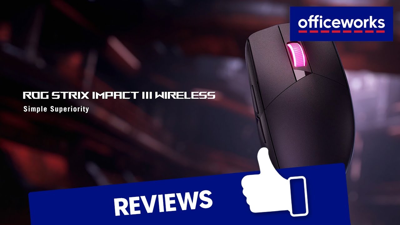 Asus ROG Strix Impact III Wireless Gaming Mouse