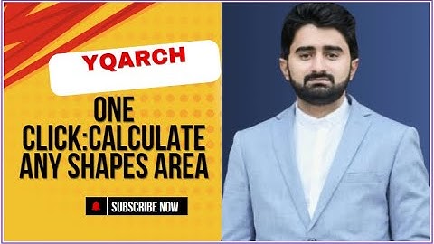 Area calculation in Autocad.yqarch plugin