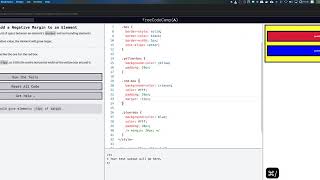 Celebrity freeCodeCamp: Add a Negative Margin to an Element Profile