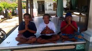 Warga Banjar Kemetug Seltim Tolak berita Hoak dan dukung Polres Tabanan Wujudkan Pilkada damai