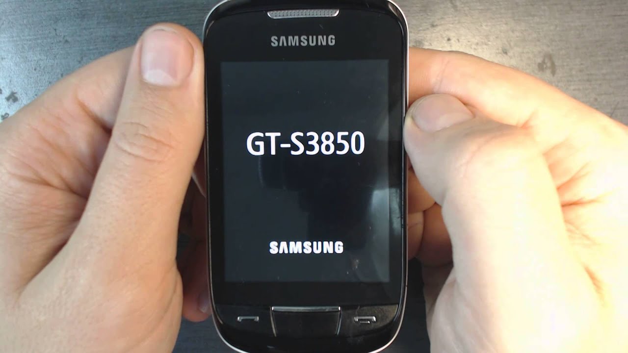 Samsung gt s3850 прошивка скачать