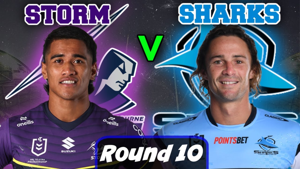 Melbourne Storm vs Cronulla Sharks | NRL - Round 10 | Live Stream Commentary