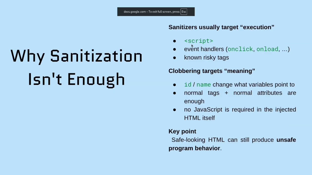 Dom Clobbering ctf  - Advanced Bug bounty tip