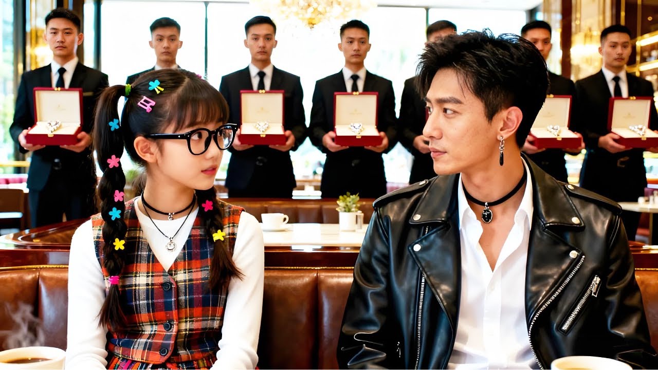 Vêtue laid pour échapper à un date. Trouve un PDG milliardaire qui l'aime depuis 10 ans. il la gâte!