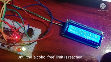 Trailer Arduino MQ3 alcohol detector