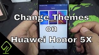 How to Change Themes on Huawei Honor 5X screenshot 1