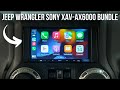 Jeep Wrangler JK Sony XAV-AX6000 Plug &amp; Play Kit Installation | 2007 - 2018 Jeep Wrangler JK