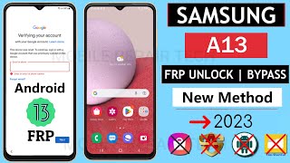 Samsung A13 Frp Bypass Android 13 | Samsung Android 13 Frp Bypass Tool | ADB Not Enable Fix Solution