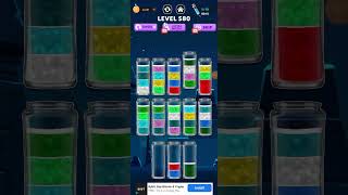 576-580 Level water color sort master 3D game  | liquid sort puzzle water color game 2024 screenshot 5