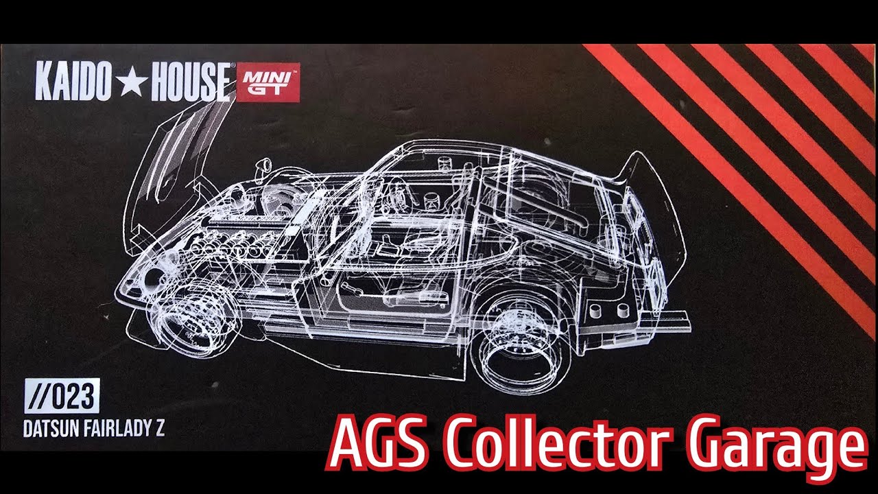 KAIDO HOUSE 023 – Datsun Fairlady Z 1:64, Colore Rosso Scuro, Limited