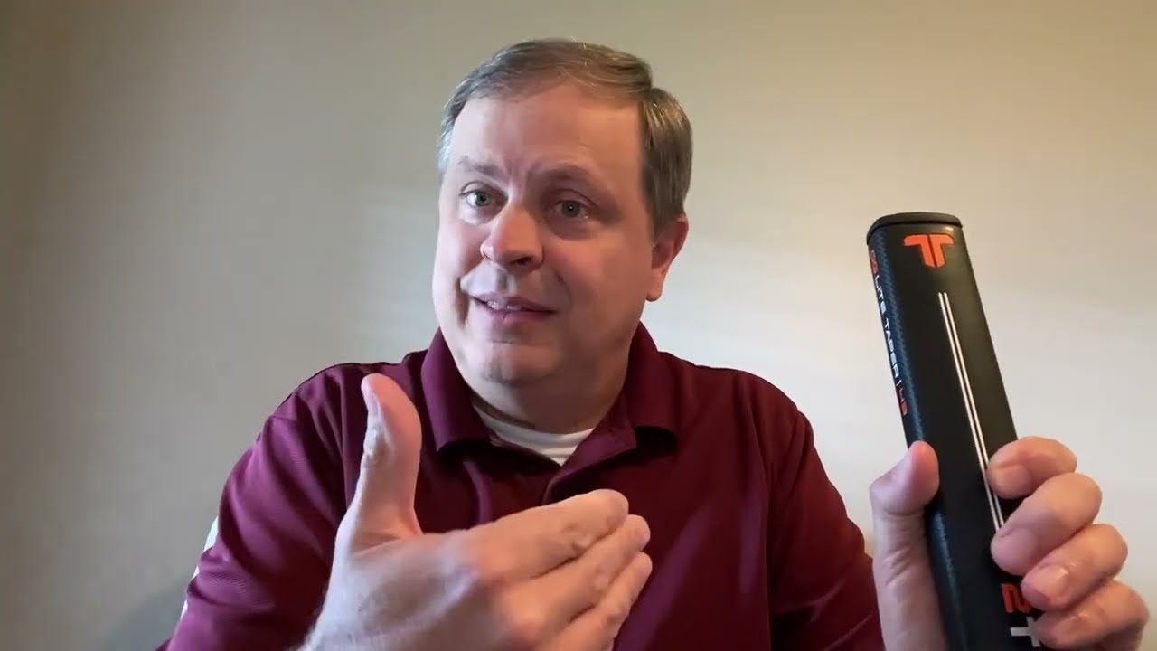 Demonstration of the 2THUMB Putter Grip