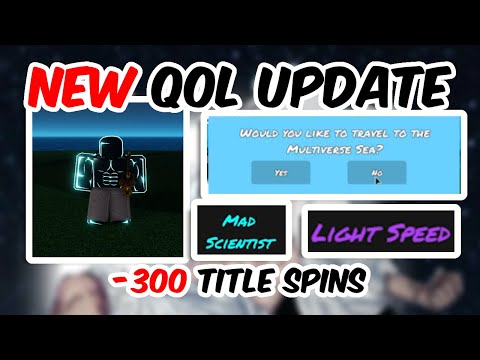 [AOPG] *NEW* QOL Update Stole 300+ Title spins from me! (Everything added)