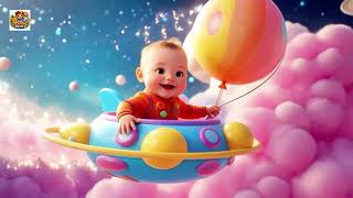 Space Balloon Ride with Baby 🎈🚀🌌 | Fun Space Adventure for Kids | Learn Planets & Imagination