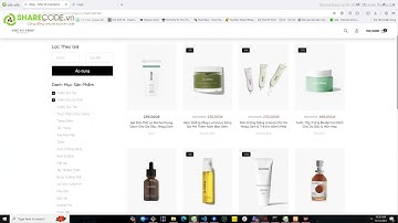 Mã code 47021 web mỹ phẩm Laravel + My SQL có thanh toán Momo và VNPay