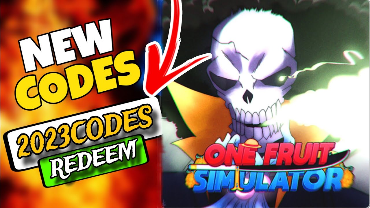 NEW* ALL WORKING ONE FRUIT SIMUALTOR CODES 2023 - ROBLOX ONE FRUIT  SIMULATOR CODE 