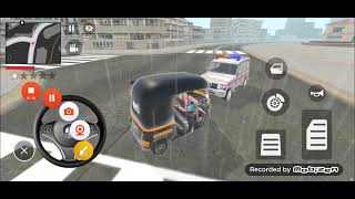🚔 POLICE के सामने फंस गया हमारा AUTO! 😱🔥 | INDIAN 3D GAME #gaming #auto #police  screenshot 1
