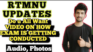 RTMNU Final Year Exam Updates | Get Sorted Before Exams | Be In Contact With Teachers |