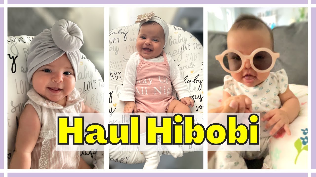 HIBOBI Ropa Y Accesorios Para Bebés 👉 ¡Mi Hija Modela TODO! - YouTube