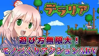 【Terraria】雑談歓迎！ゼロから始めるテラリア生活１日目【steam】