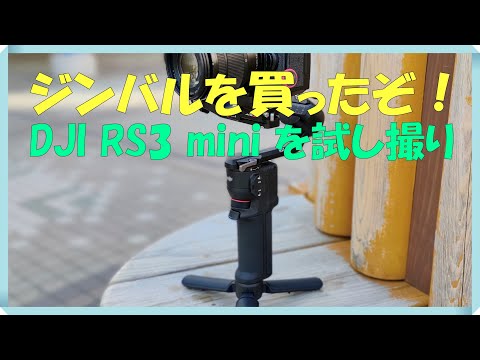 ジンバル DJI RS3 mini を試し撮り　Lumix G99 を乗せて町田駅周辺を撮影してみました
