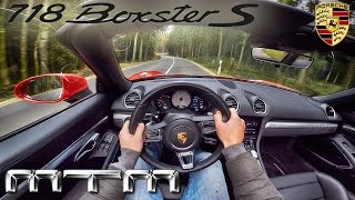 Porsche 718 Boxster S MTM POV Test Drive