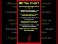 Psychopath Facts That Will Completely Surprise You 🧠🔪