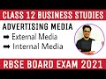 Class 12 | Business studies | Advertising Media | 2020-2021 |