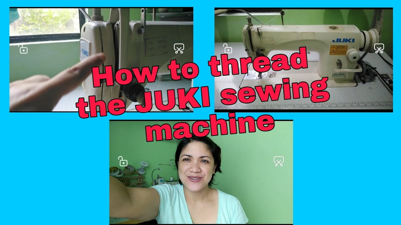 Jane Sewing Room How to thread the highspeed sewing machine Jane