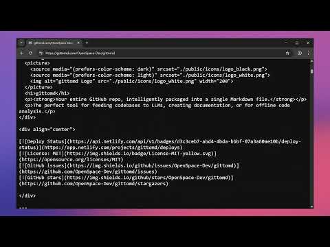 gittomd - the GitHub URL Trick You Need to Know