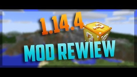 1.14.4 Minecraft lucky block mod! | Minecraft mod review