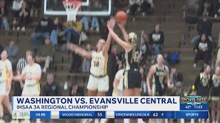 IHSAA Girls Basketball Regionals: Washington 47, Evansville Central 43 (OT)