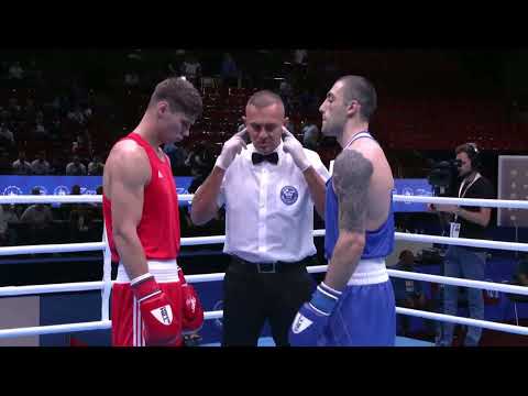 29-05-2022 (86kg) BOXING  Semifinal  KUSHITASHVILI  GIORGI GEO რუმინელი დაამარცხა და გავიდა ფინალში.