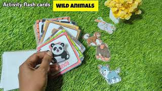 Hands-On Fun: Toddler-Friendly Wild Animals Flash Cards! 🎉🦓 screenshot 5