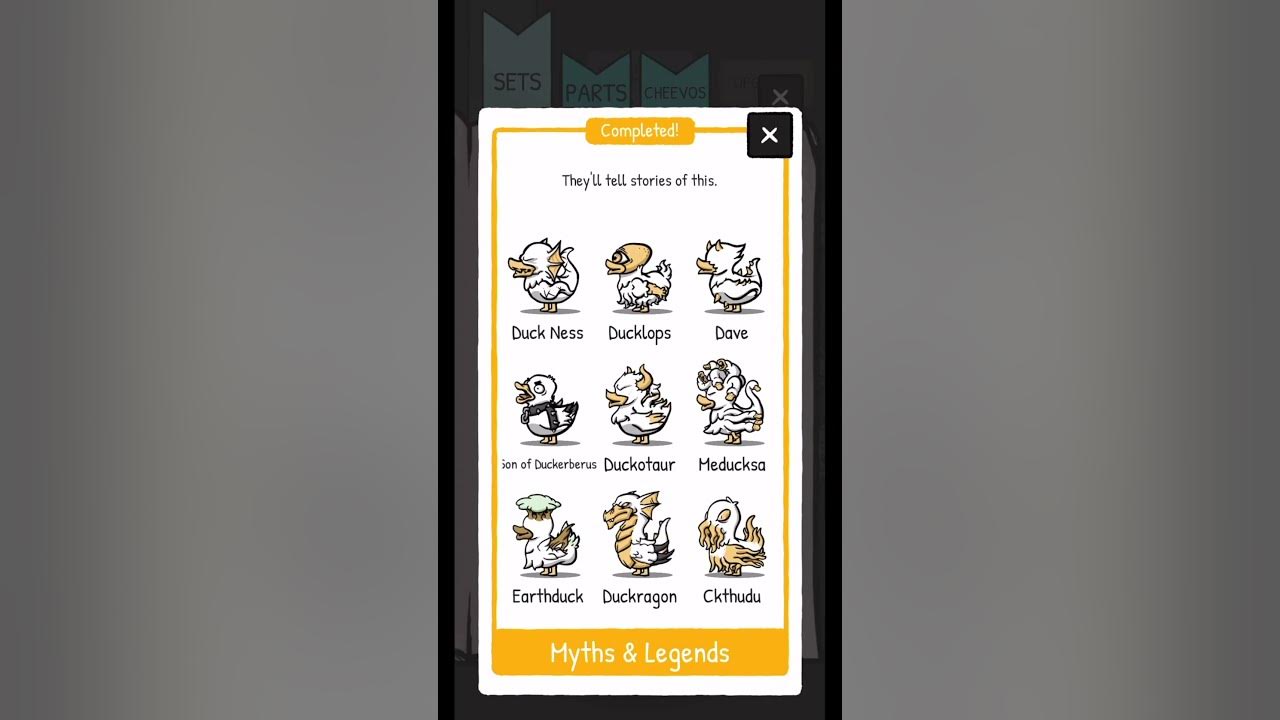 Myths and Legends Set Complete - Clusterduck | Rosie Rayne Myths and Legends Set Complete - Clusterduck | Rosie Rayne