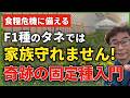 固定種の選び方と自家採種入門