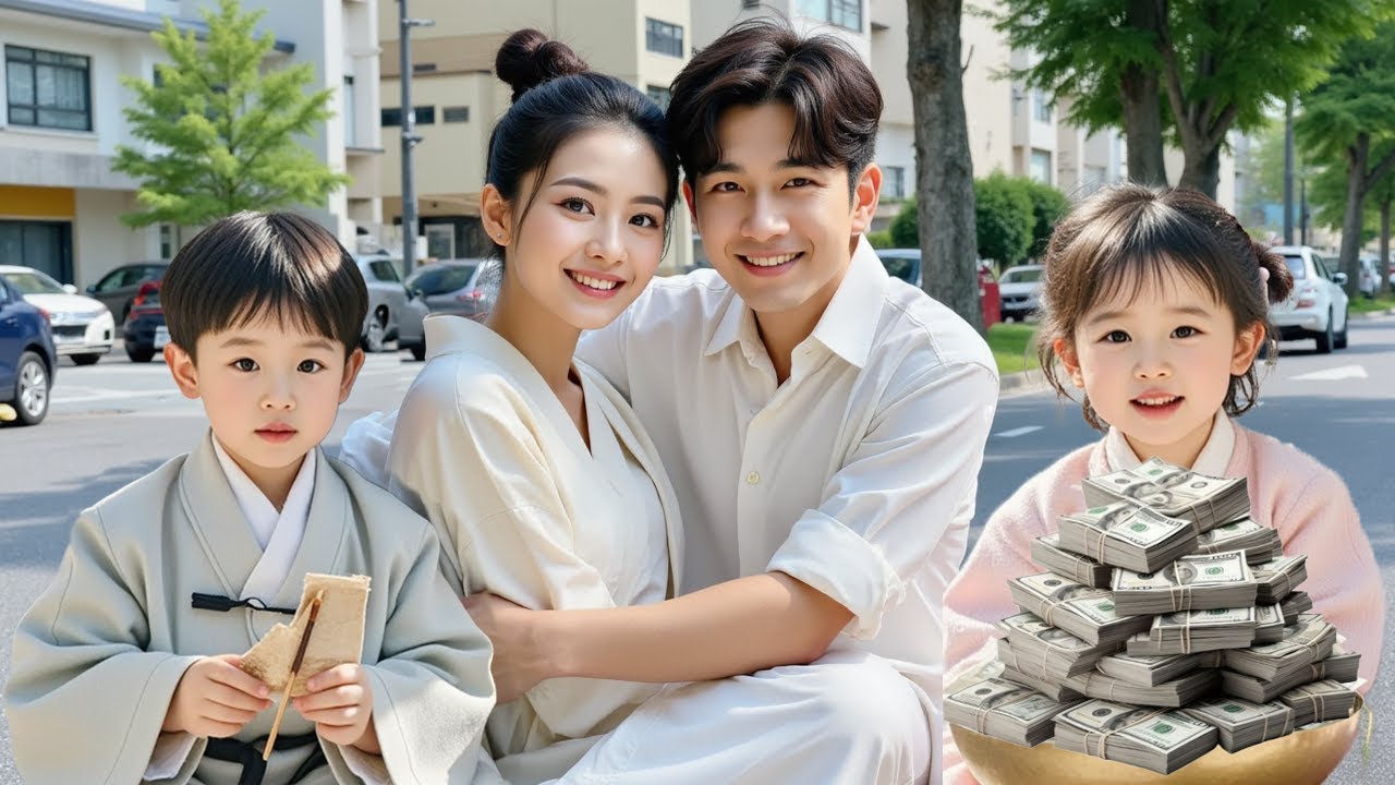 Pour aider leurs parents, deux enfants ont utilisé leur magie pour les rendre riches et heureux.