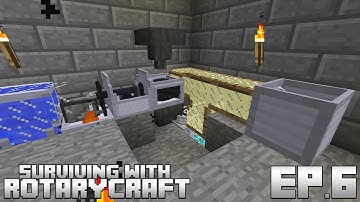 Surviving With RotaryCraft :: Ep.6 - Centrifuge And Grinder Setup
