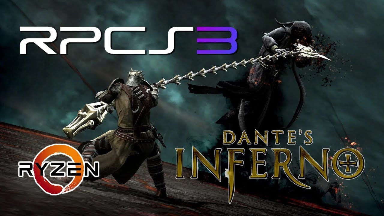 RPCS3 Dante's Inferno 60FPS 4k, Gameplay largo