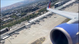 Southwest Boeing 737800 Takeoff San Jose Norman Y. Mineta Intl. (KSJC)