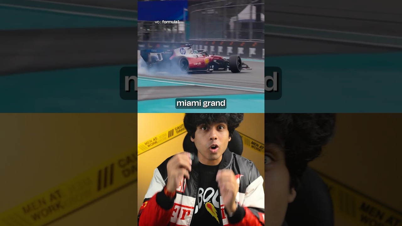Miami GP was ABSOLUTE CHAOS… Leclerc spun on the FINAL LAP and Ferrari threw it away