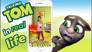 My Talking Tom In Real Life Kids Skit